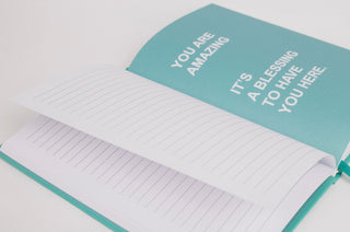 Royal Teal Positive Affirmation's Notebook