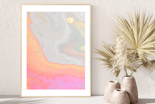 "Sea Salt And Sunsets" Print